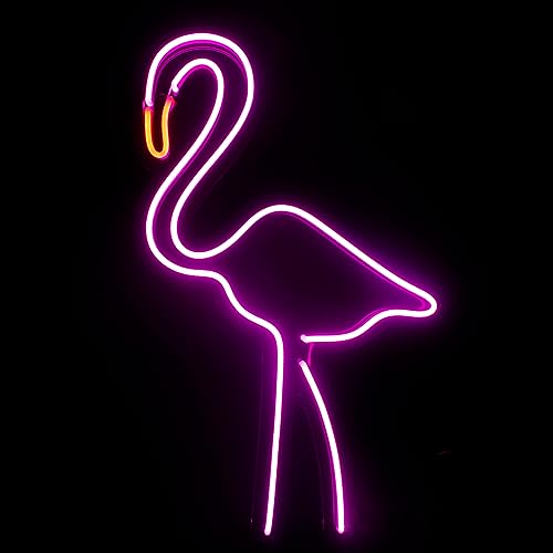 Pink Flamingo LED Neon Sign Tropical Neon Sign