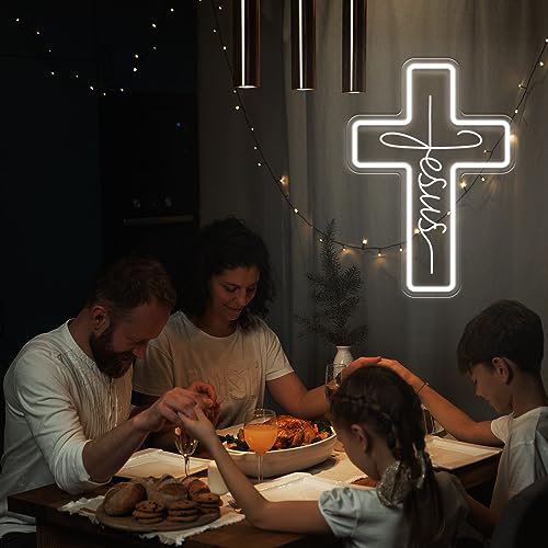 Jesus Cross Neon Sign