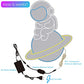 Astronaut Sitting on Planet LED Neon Sign