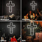 Jesus Cross Neon Sign