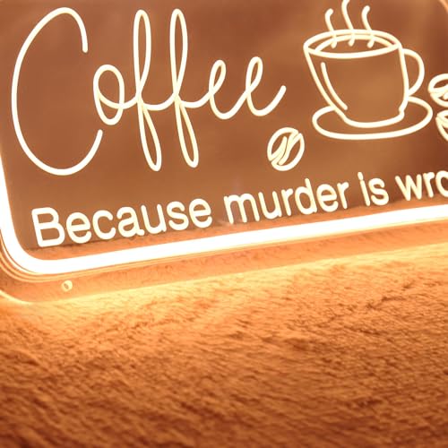 Coffee Neon Sign Wall Decor