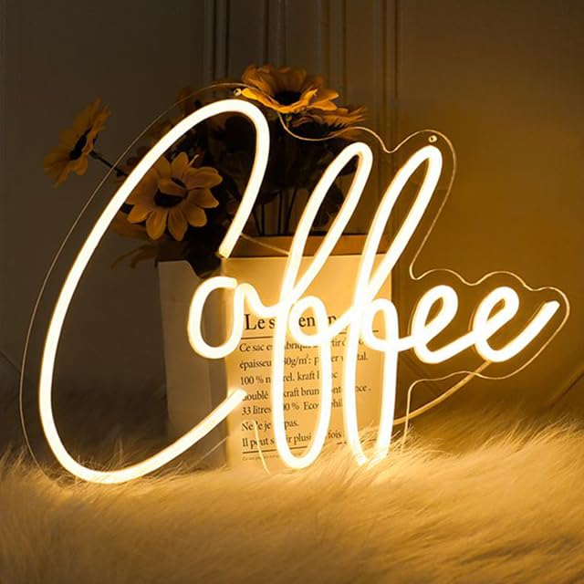 Coffee Neon Sign Cafe Restaurant Neon Light Signs