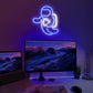 Astronaut Space Neon Sign