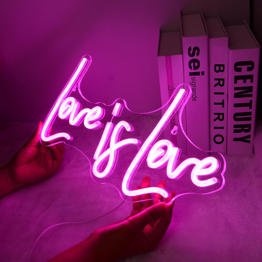 Love is Love Neon Light Sign Gay Pride LED Sign