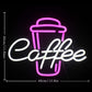 Coffee Neon Sign Coffee Cup Neon Sign