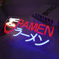 Ramen ラーメン Neon Sign Led Japanese Neon Lights Anime Wall Decor