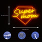 Super Mom Neon Sign Mother's Day Neon Sign