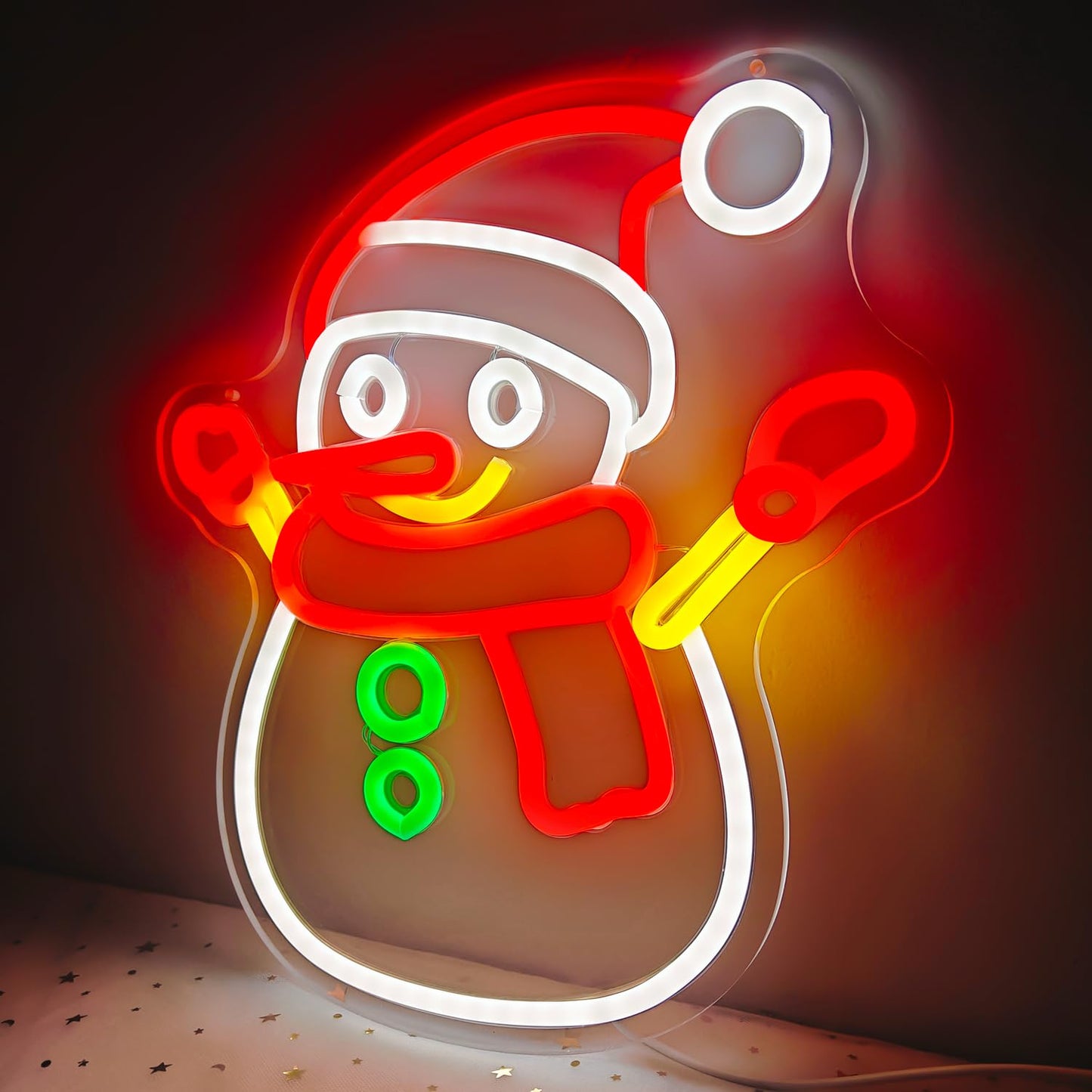 Snowman Neon Sign Christmas Neon Signs