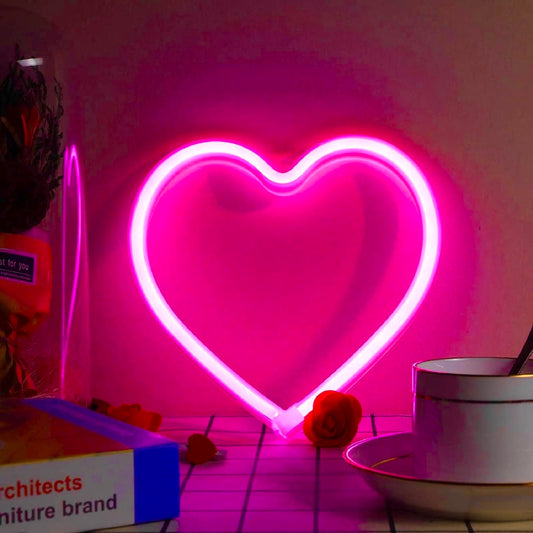 Heart Neon Sign Heart LED Sign Light