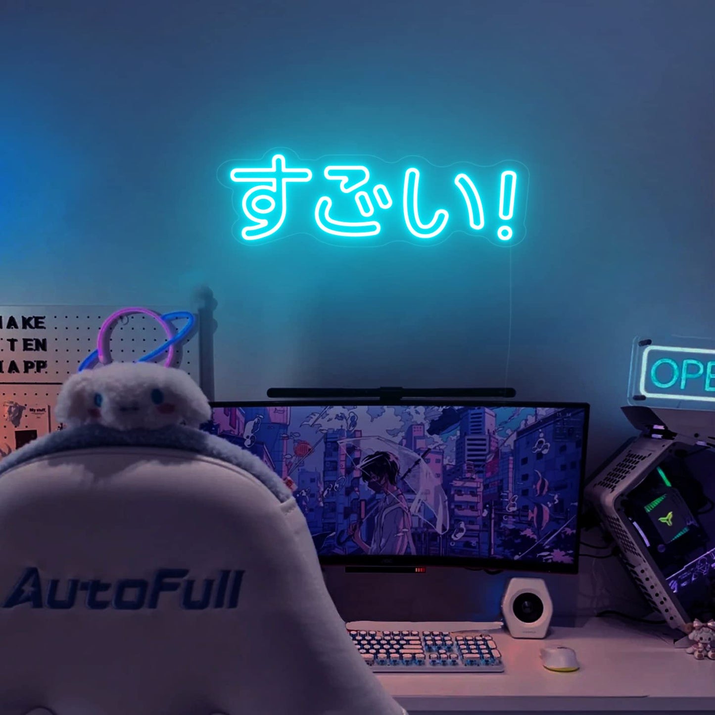 Sugoi Japanese Neon Sign Japanese Text Lights Anime Neon Light