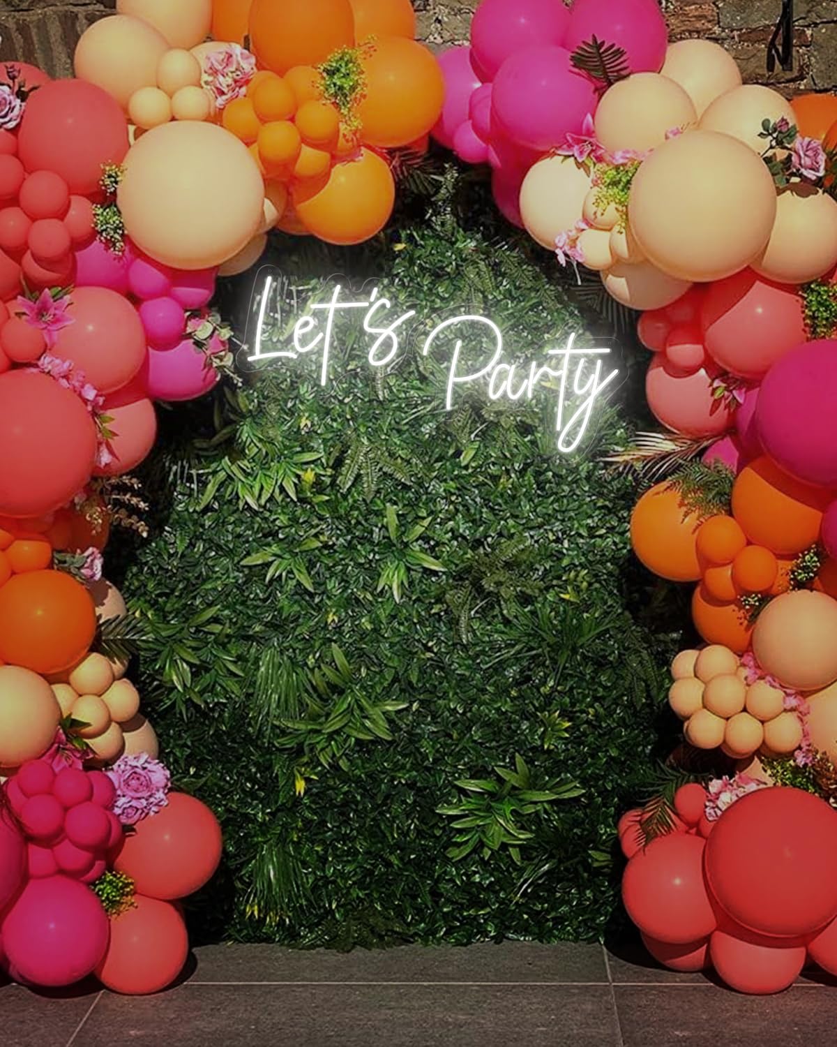 Let's Party Neon Sign