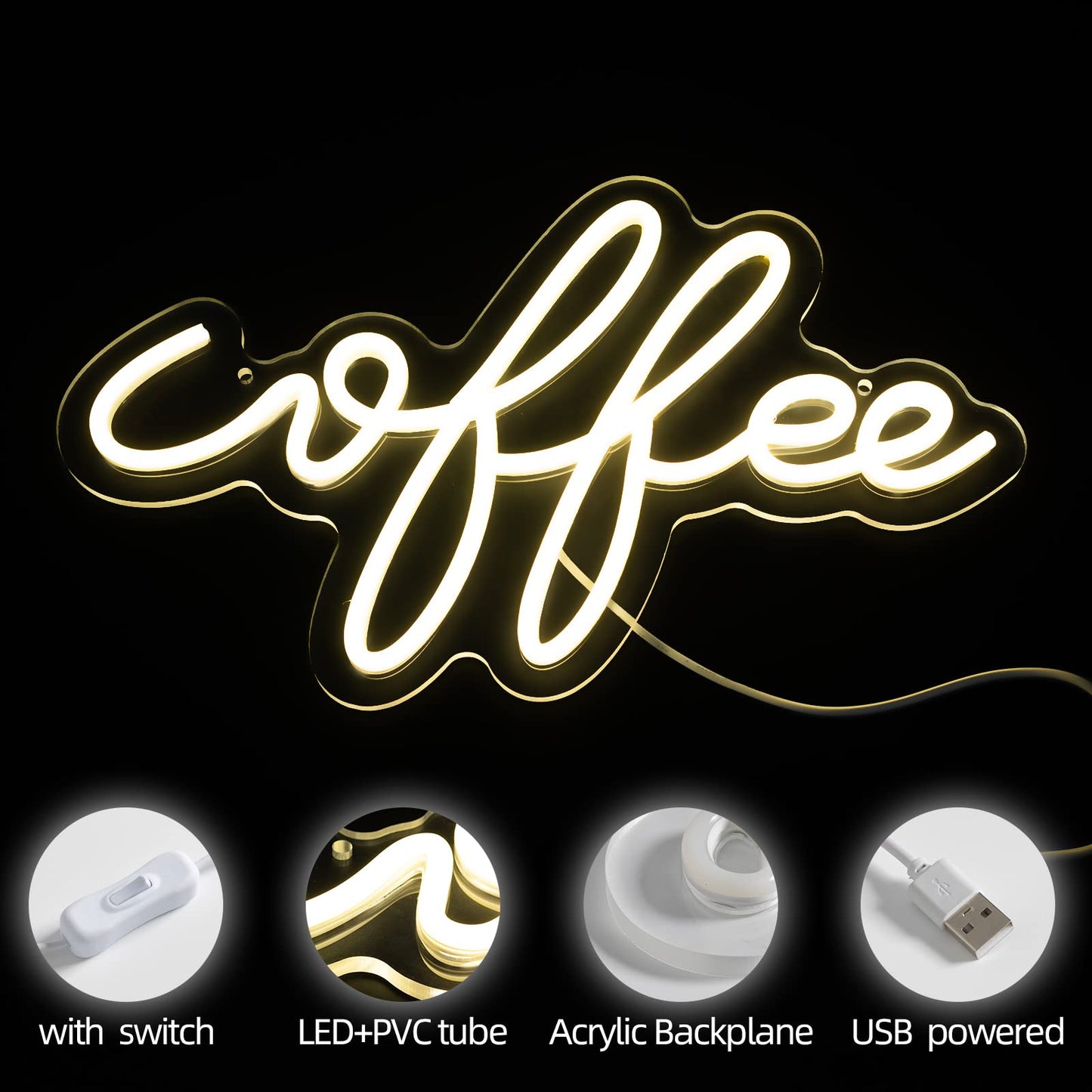 Coffee Neon Signs Led Neon Light