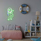 Astronaut Frog Neon Sign Space Frog Neon Sign