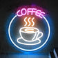 Coffee Neon Sign Coffee Bar Neon Lights