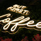 BUT FIRST COFFEE Neon Sign Coffee LED Neon Sign Light