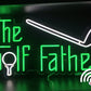 The Golf Father LED Neon Sign Golf Lover Neon Sign