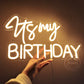 It's My Birthday Led Neon Light Sign Birthday Party Wall Decor