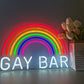 Rainbow Gay Bar Neon Sign Pride Neon Sign