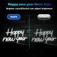 Happy New Year Neon Sign New Years Eve Party Decor