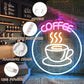 Coffee Neon Sign Coffee Bar Neon Lights