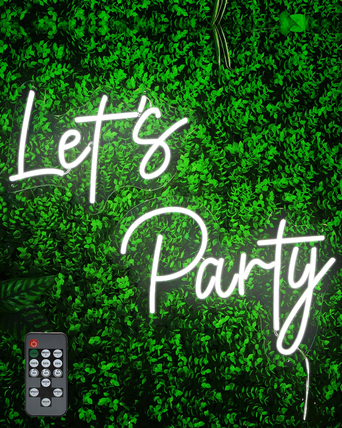 Let's Party Neon Sign