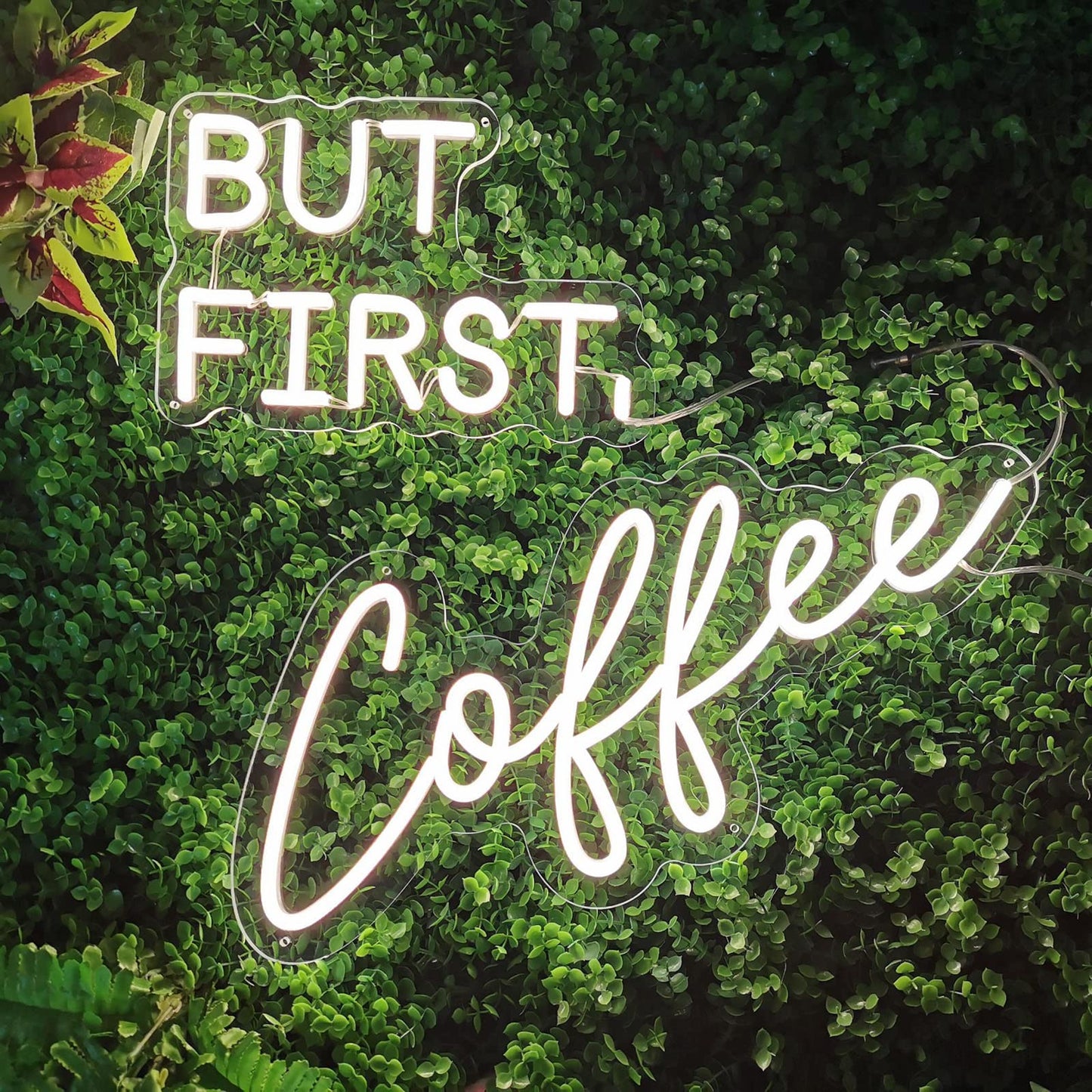 BUT FIRST COFFEE Neon Sign Coffee LED Neon Sign Light