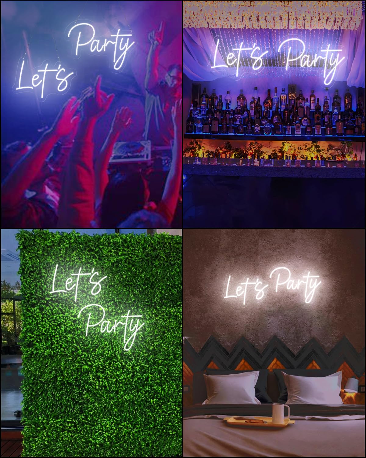 Let's Party Neon Sign