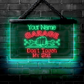 Personalized LED Garage Sign: Don't Touch My Shit