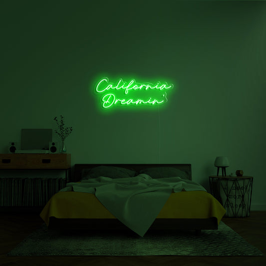 California Dreamin' Neon Sign