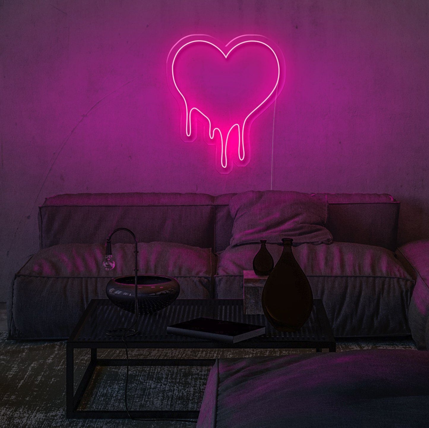 Dripping Love Neon Sign