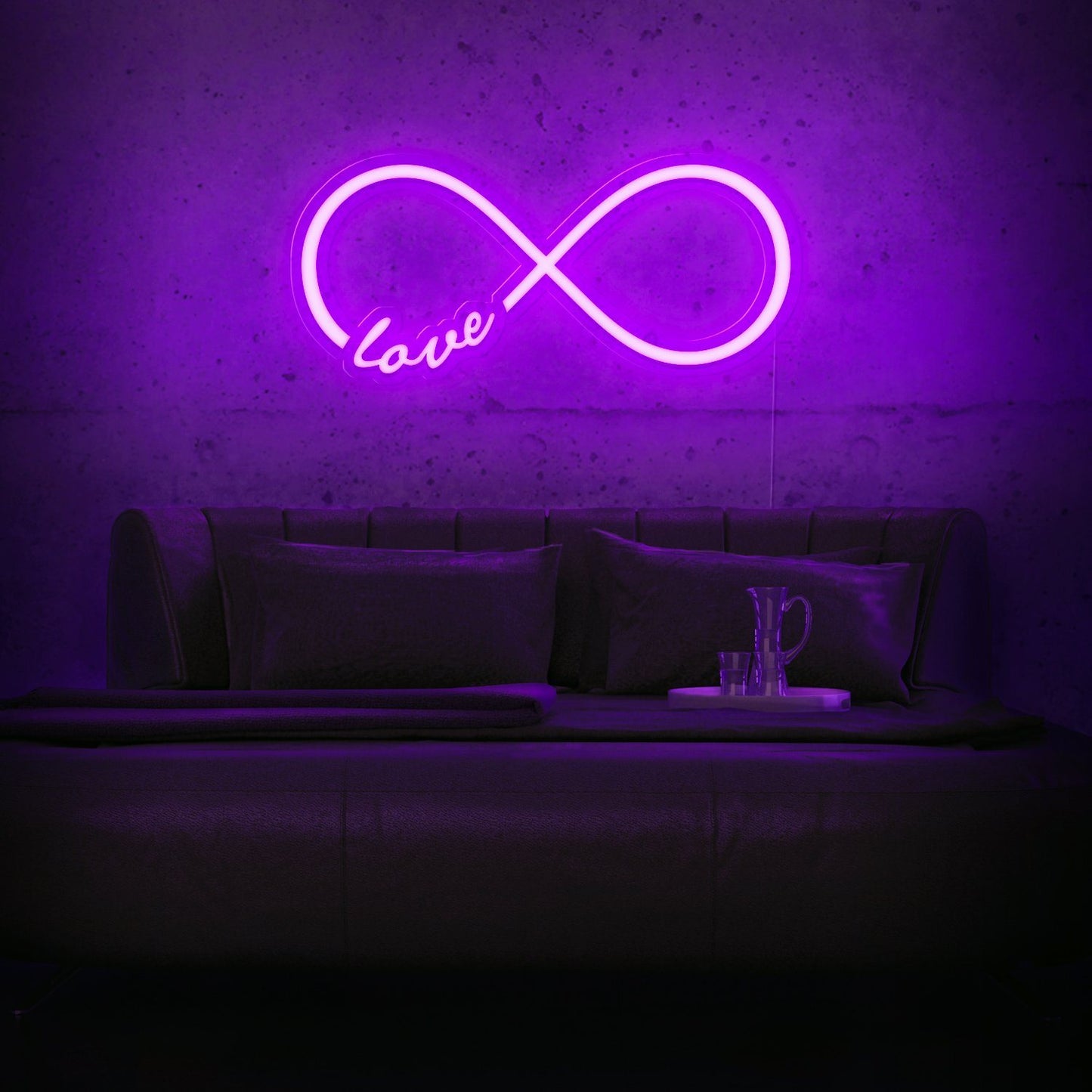 Infinity Love Neon Sign