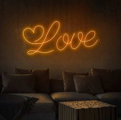 Love Neon Sign