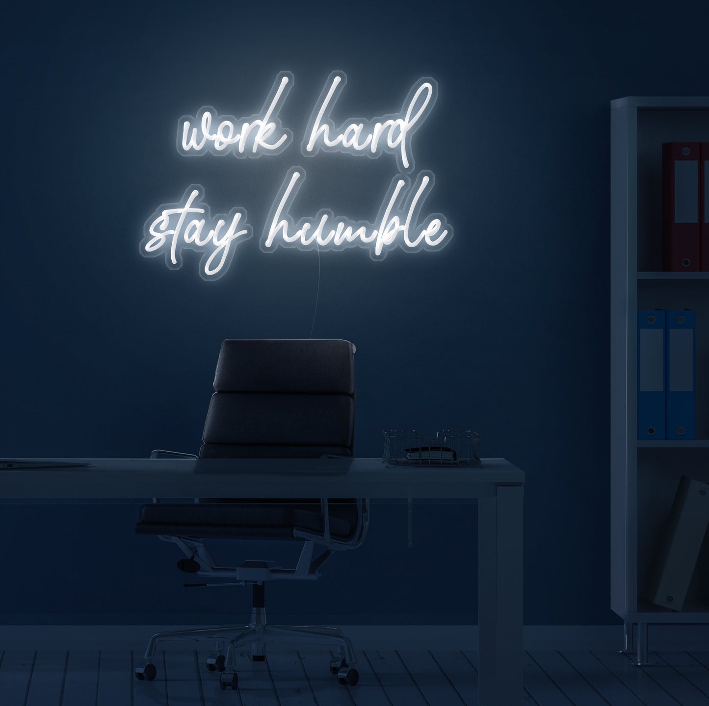 Work Hard Stay Humble Neon Sign