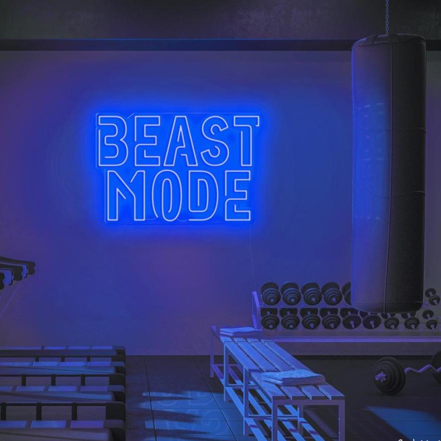 Beast Mode Neon Sign