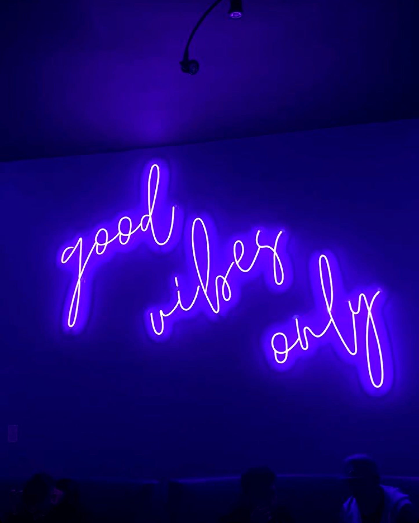 Good Vibes Only Neon Sign