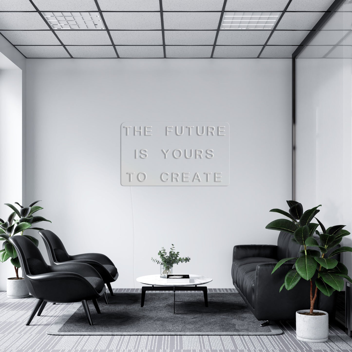 The Future Is Yours To Create Neon Sign