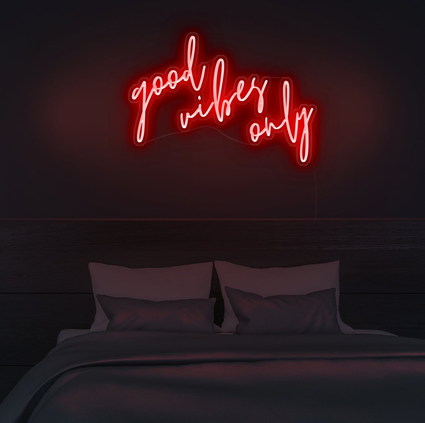 Good Vibes Only Neon Sign