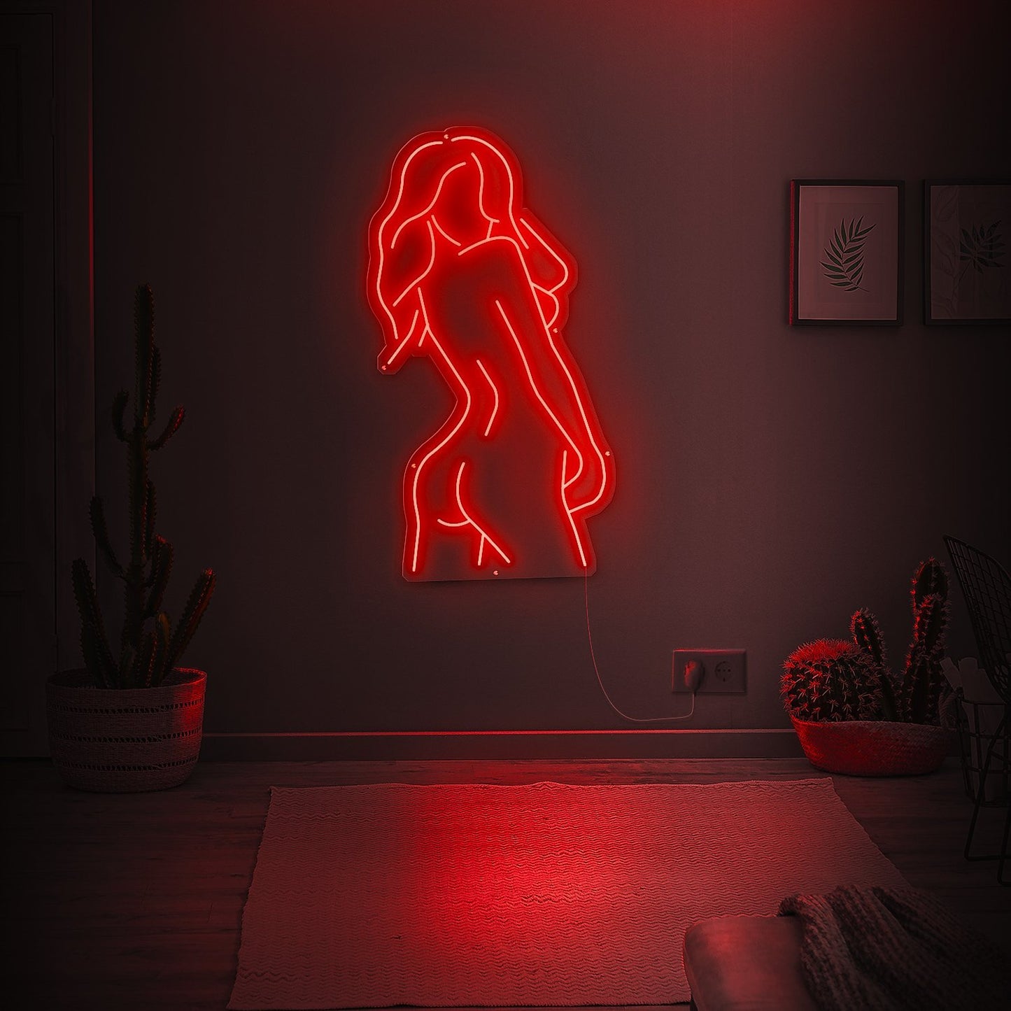 Beauty Pose Neon Sign