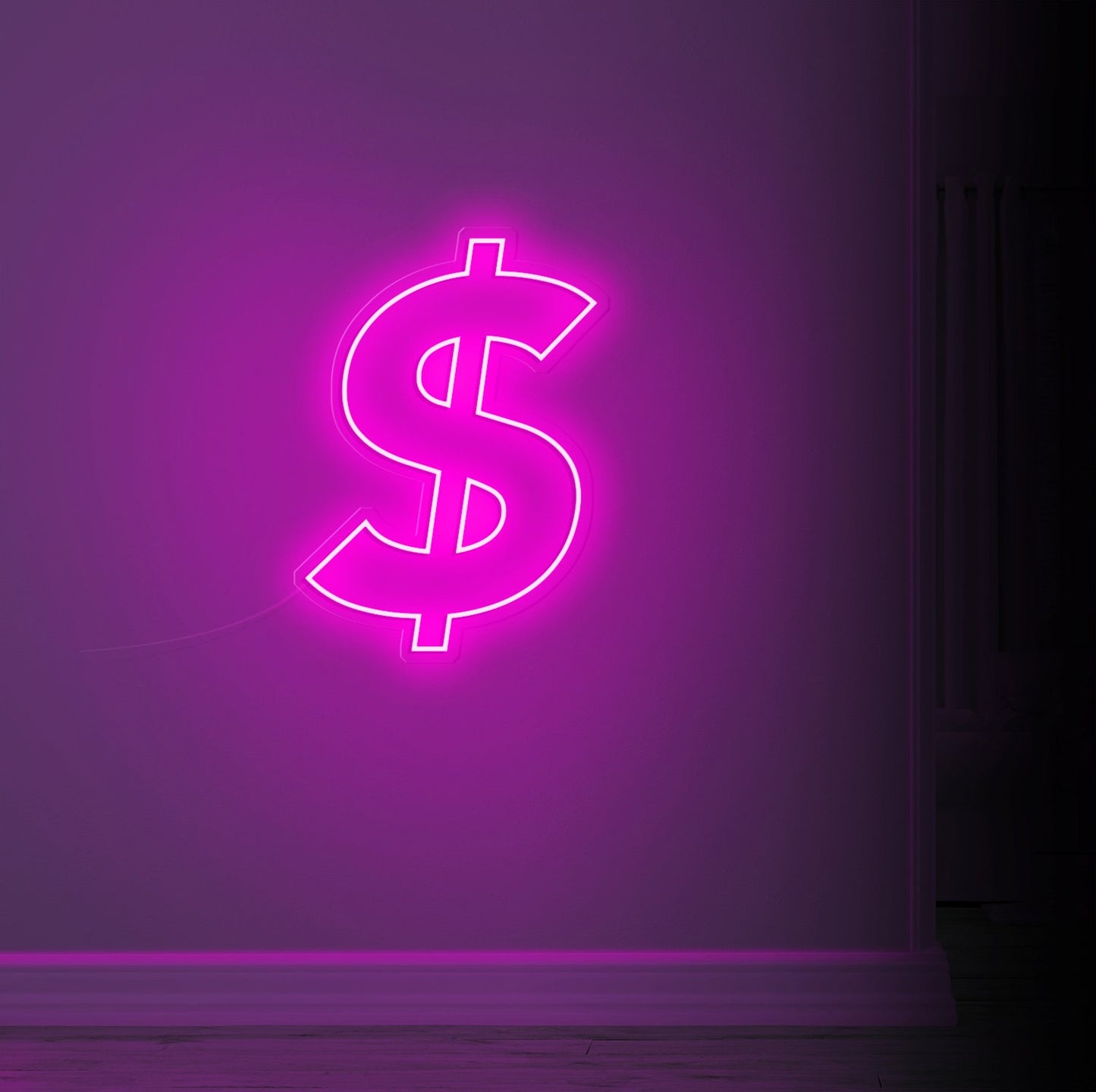 Dollar Sign Neon Sign