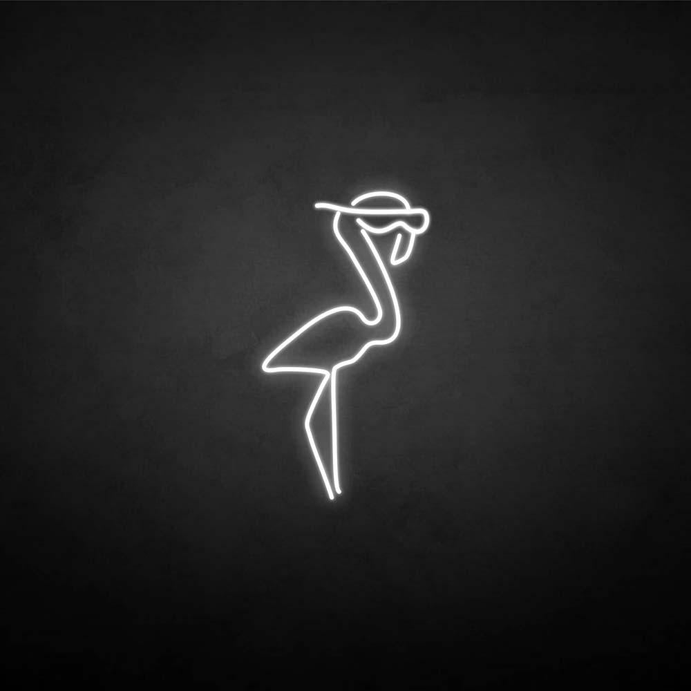 flamingo neon sign