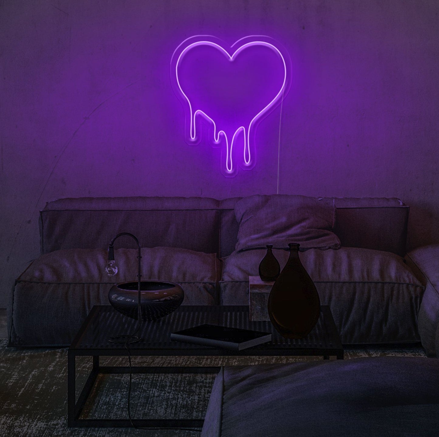 Dripping Love Neon Sign