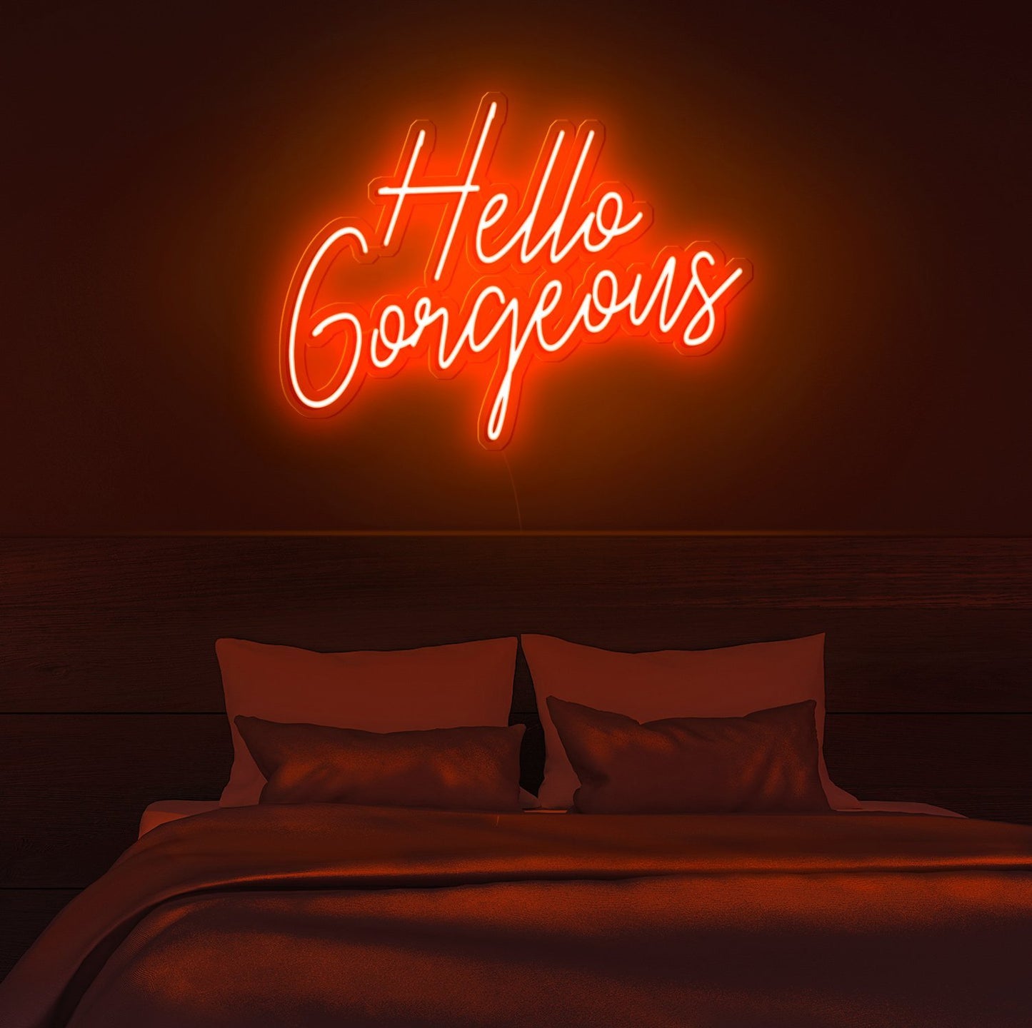 Hello Gorgeous Neon Sign