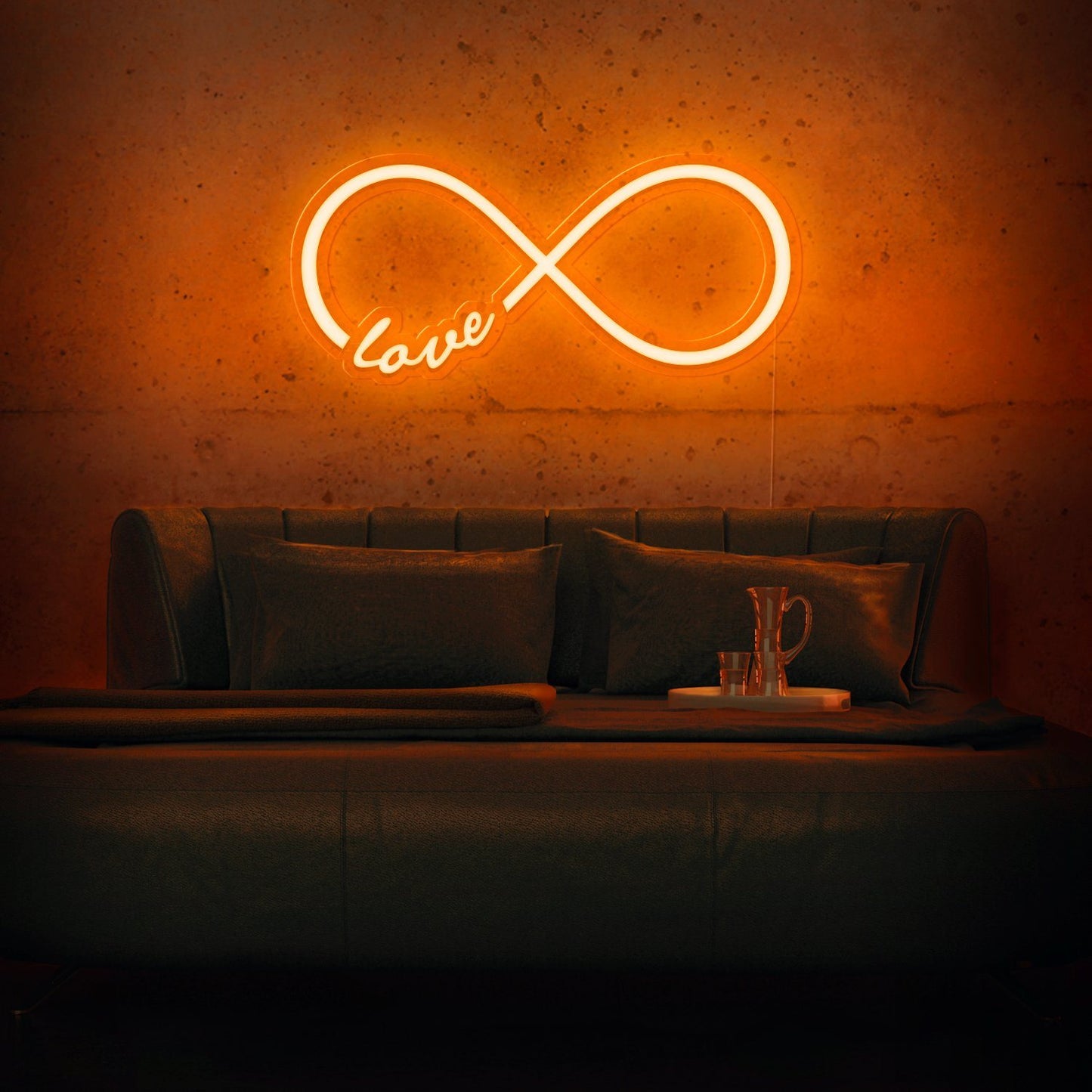 Infinity Love Neon Sign