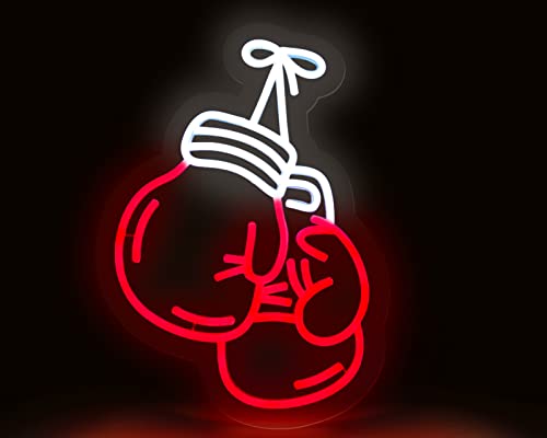 Boxing Gloves Neon Sign Gym Neon Sign