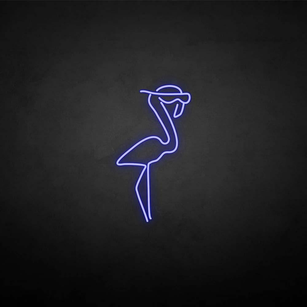 flamingo neon sign