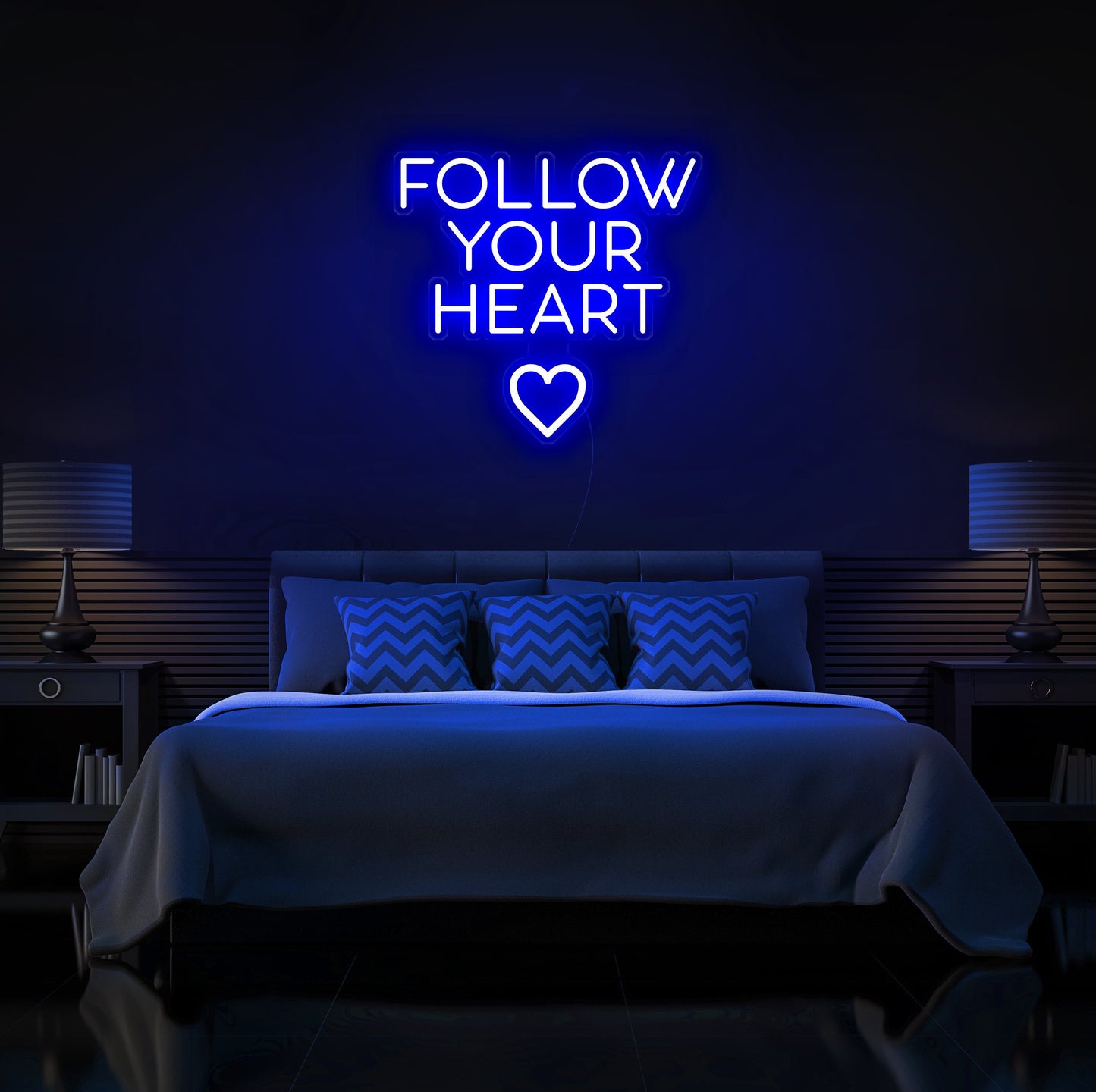 Follow Your Heart Neon Sign