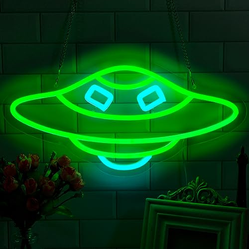 UFO Neon Sign