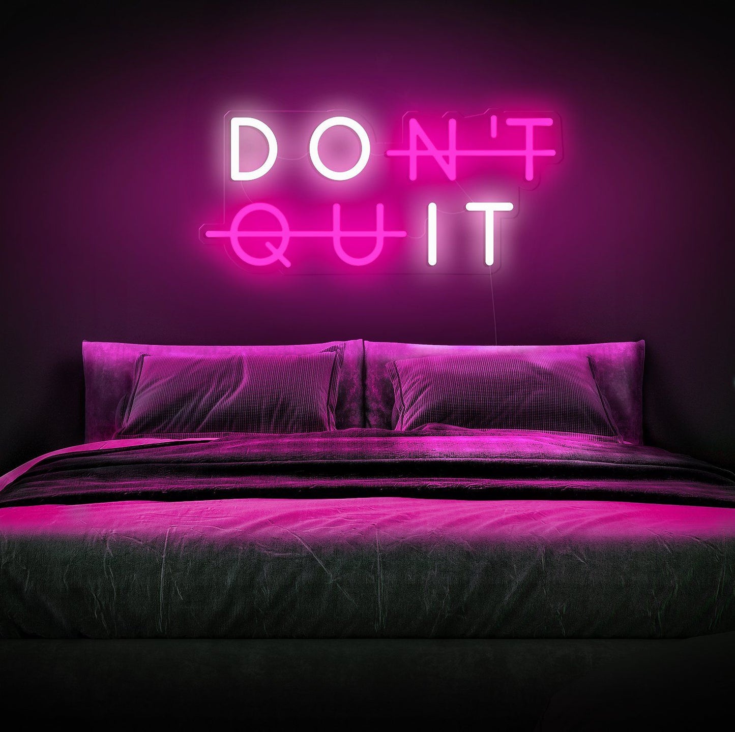 Don't Quit Neon Sign