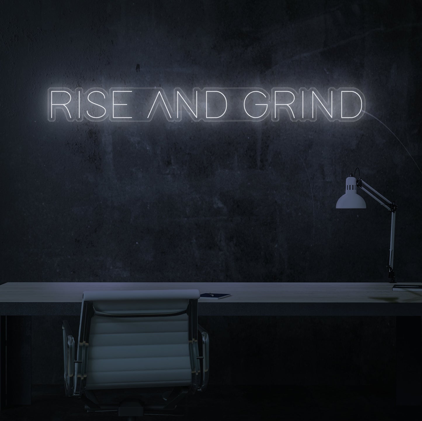 Rise and Grind Neon Sign