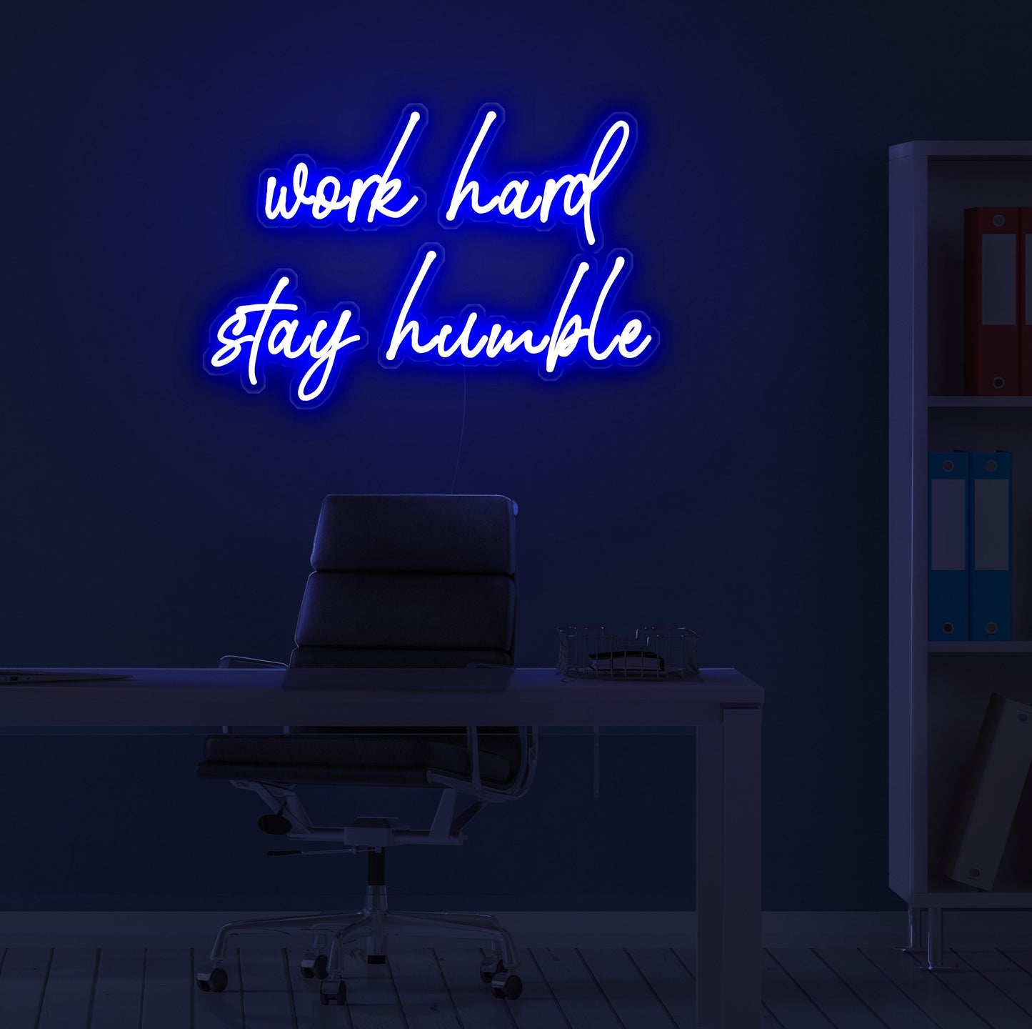 Work Hard Stay Humble Neon Sign